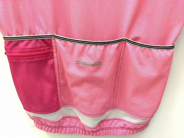 【SALE】半袖フルジップジャージ　サイズ：XS　ピンク
