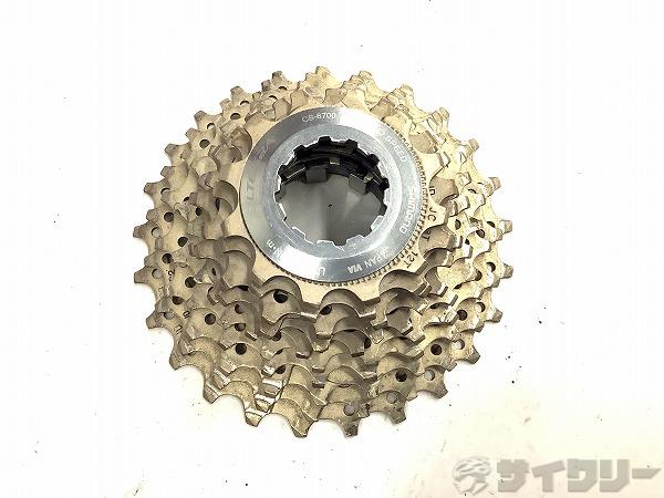 【SALE】スプロケット CS-6700 ULTEGRA 12-25T 10s ※ロースペーサー欠品