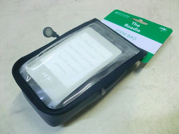 【SALE】スマホホルダーステムバッグ The Roadie グレー