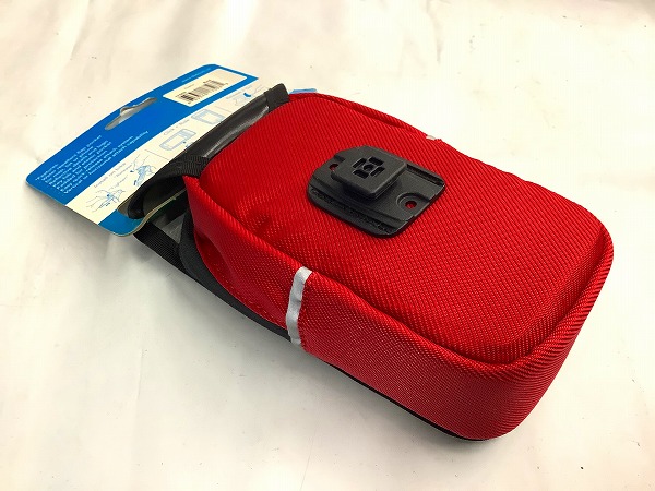 【SALE】スマホホルダーステムバッグ The Roadie レッド