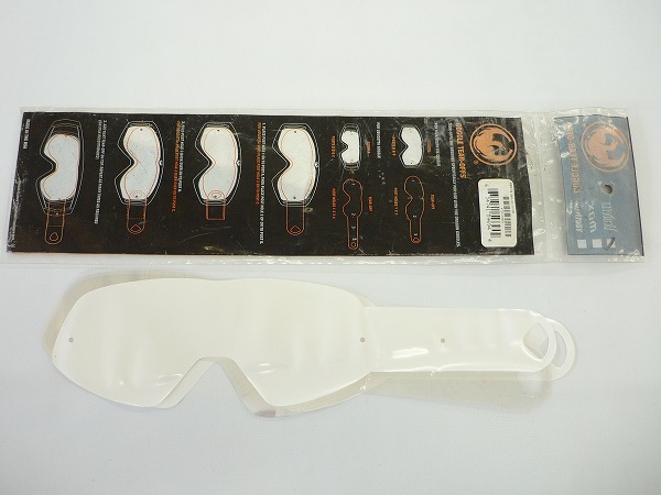 【SALE】ゴーグルティアオフ GOGGLE TEAR-OFFS