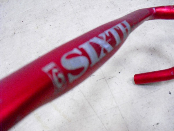 【SALE】ドロップハンドル SETH 420X31.8mm RED