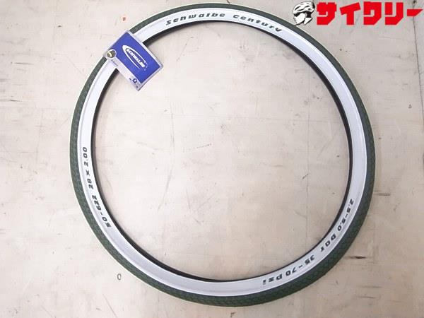 クリンチャータイヤ CENTURY 622-50(28x2.00) グリーン 29er