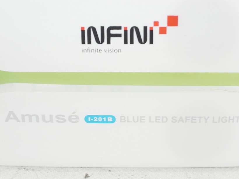 【SALE】セーフティライト Amuse I-201B ブルーLED グリーン