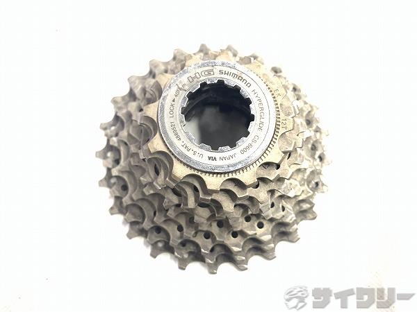 【SALE】スプロケット CS-6600 ULTEGRA 10s 12-25T ※ロースペーサー欠品