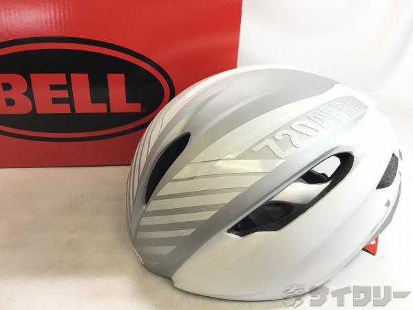 ヘルメット Z20 ｴｱﾛ ﾐｯﾌﾟｽ ﾎﾜｲﾄ/ｼﾙﾊﾞｰ S(52-56cm)