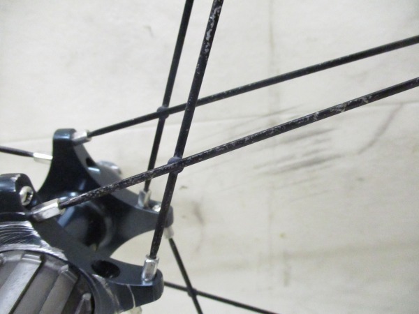 振れ/異音あり ホイールセット WH-7700 700c チューブラー 