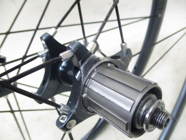 振れ/異音あり ホイールセット WH-7700 700c チューブラー 