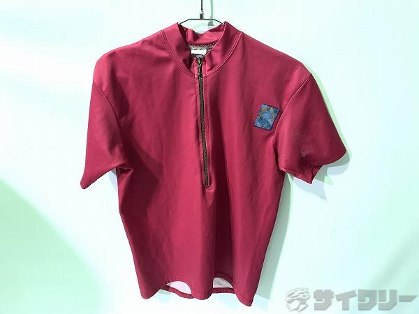 半袖ハーフジップジャージ Lサイズ