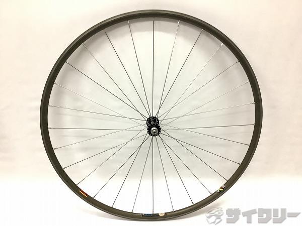 フロントホイール M19AⅡ ハブ：TNI  700c チューブラー 28H 100mm