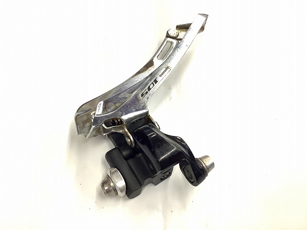 フロントディレイラー FD-5700 105 2s 直付け 錆あり