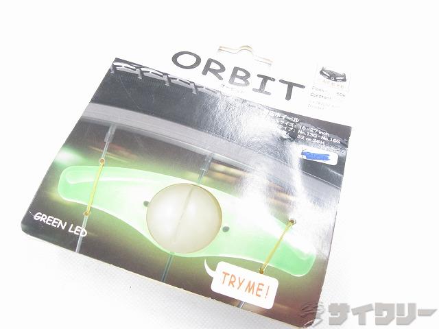 ホイールLED ORBIT グリーンLED