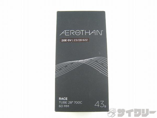【SALE】チューブ Aerothan 700x28c 仏式60mm