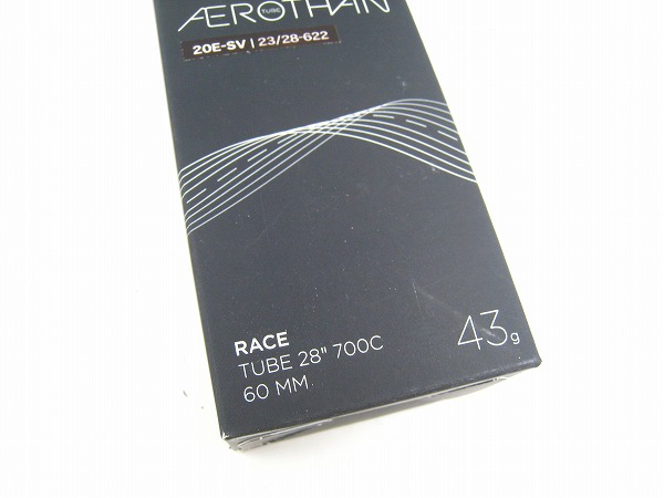 【SALE】チューブ Aerothan 700x28c 仏式60mm