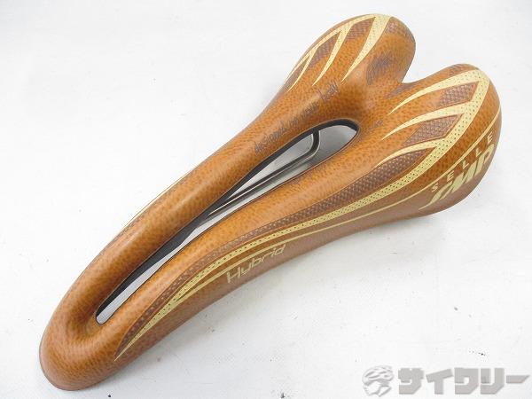 SELLE SMP クロコダイル調 牛革 サドル - パーツ