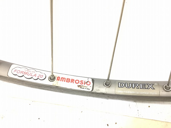 フロントホイール DUREX  DURA-ACEハブ 700c Tu
