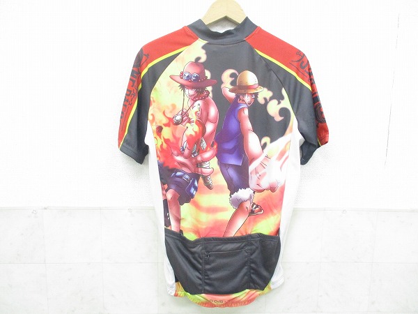 【SALE】ワンピース サイクルジャージ ルフィ＆エース M