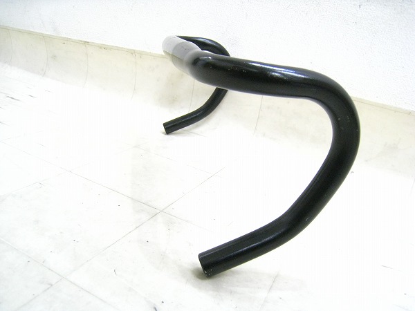 ドロップハンドル 420/31.8mm アルミ ブラック