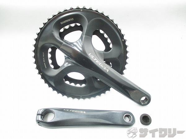 中古 クランクセット 170mm-52-42T SHIMANO 600 FC-6207 212 - 自転車 