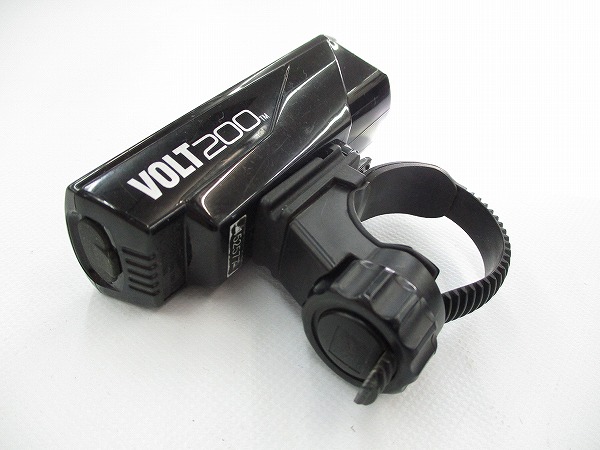 フロントライト　VOLT200　HL-EL151RC　ブラック　USB充電タイプ ※バンドカット