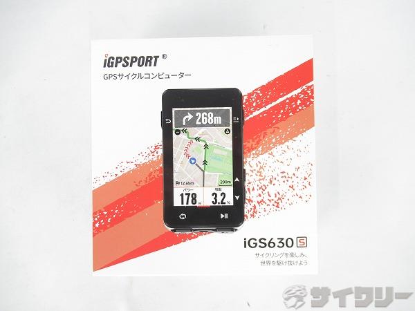 GPSサイクルコンピューター iGS630S