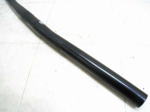 フラットバー 540/25.4mm アルミ ブラック