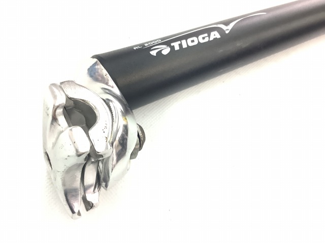 シートポスト　AL2000　Φ31.6mm/300mm　ブラック