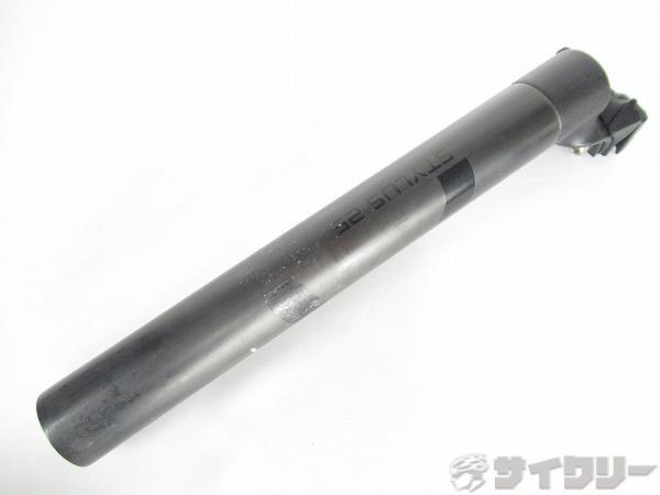 カーボンシートポスト　STYLUS 25　ブラック　31.6mm/270mm　※カット済
