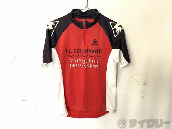 ハーフジップ半袖ジャージ QC-711413 Lサイズ