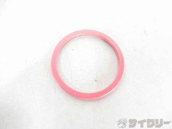 アルミコラムスペーサー　ピンク　OSコラム用　高さ：2mm