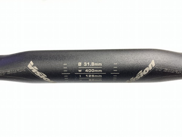 ドロップハンドル TRIMAX 約410mm（エンドC-C実測）/31.8mm