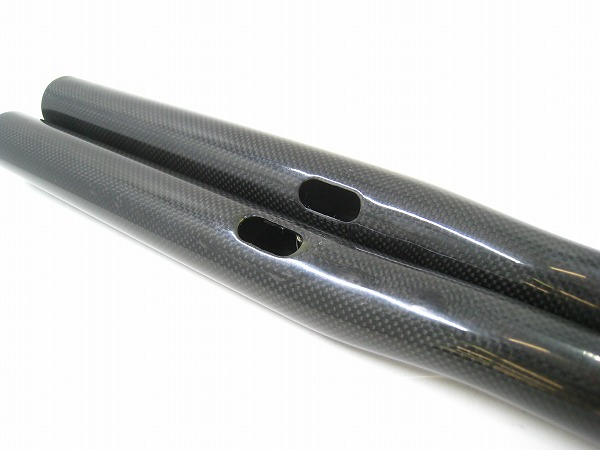 エクステンションバー 345/20mm アルミ/カーボンラップ