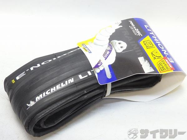 Amazon | 2本セット MICHELIN(ミシュラン) LITHION 3 リチオン3 タイヤ 700C (ブラック, 700×25c)  [並行輸入品] | ミシュラン(Michelin) | タイヤ