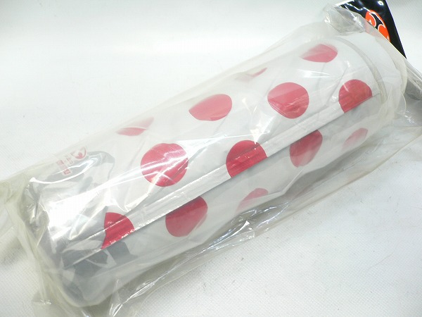 保冷ボトル COOLER BOTTLE 500ml DOT RED