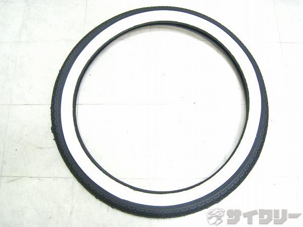 タイヤ 18x1.75 ブラック/ホワイト