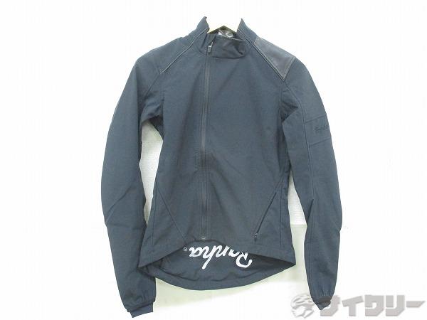 長袖フルジップサイクルジャージ ブラック XXSサイズ