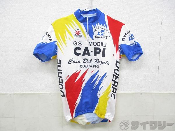 半袖ハーフジップジャージ CAPIロゴ サイズ不明（M位）