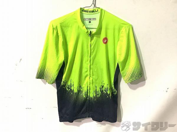 CASTELLI カステリ 半袖 サイクルジャージ Mサイズ 太り