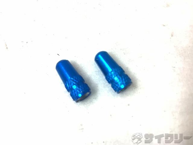 バルブキャップ BLUE 　仏式