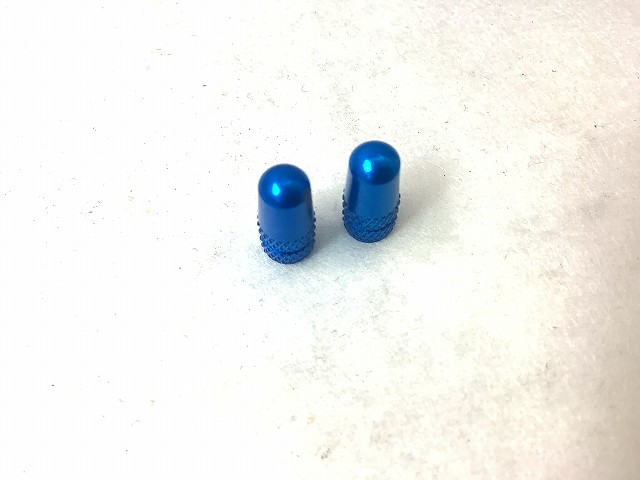 バルブキャップ BLUE 　仏式