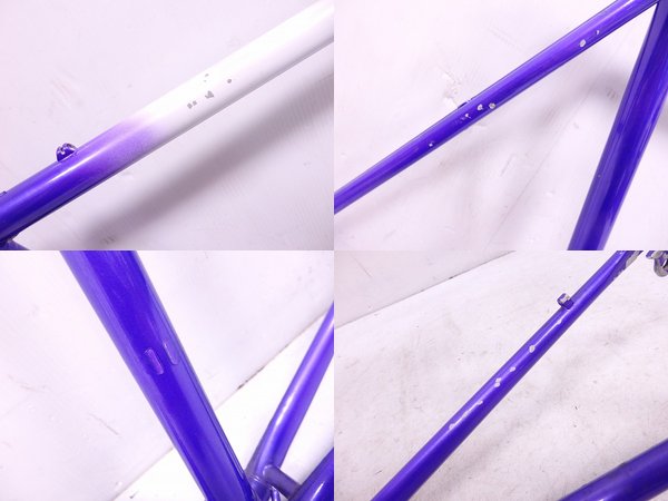 リペイントクロモリロードバイク