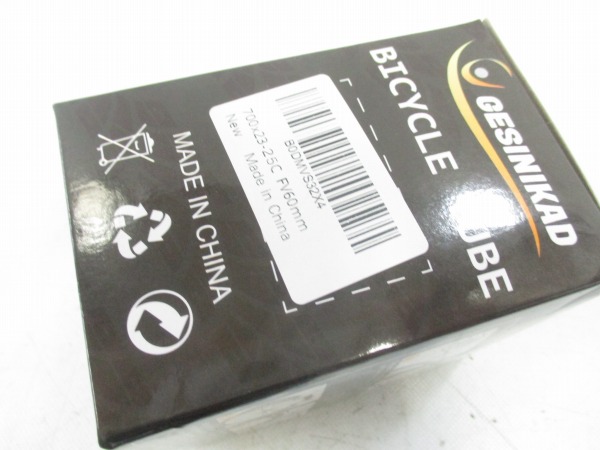 仏式チューブ2本入りセット 700x23-25c 60mm