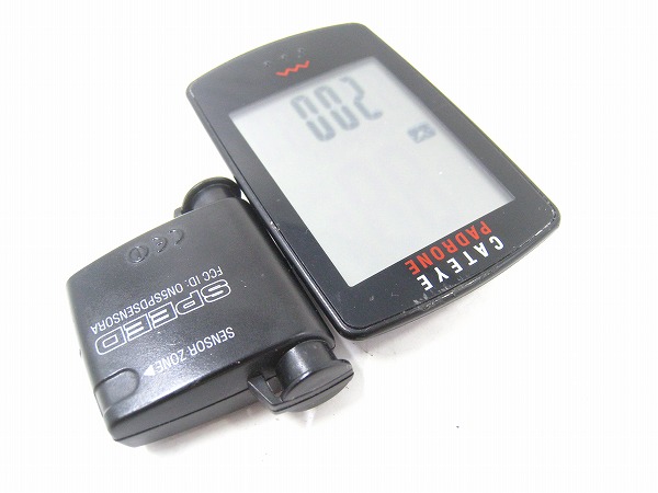 サイクルコンピューター CC-PA100W OF-100付属（31.8mm）