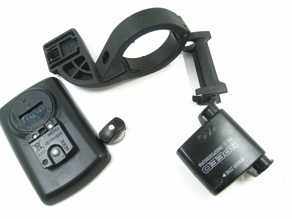 サイクルコンピューター CC-PA100W OF-100付属（31.8mm）