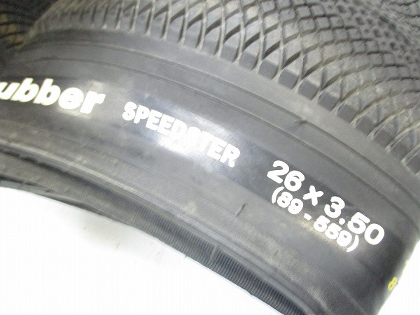 ファットバイク用タイヤ SPEEDSTER 26x3.50