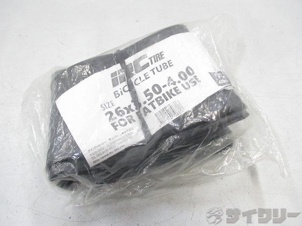 ファットバイク用チューブ 26x3.50-4.00 仏式