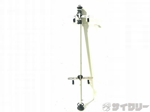 バイクタワー 突っ張り式 2台用 錆・欠品あり
