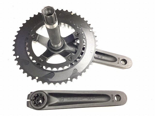 クランクセット 50/34T 170mm 110mm ブラック