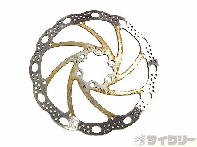 ディスクローター 160mm/6穴式 錆あり