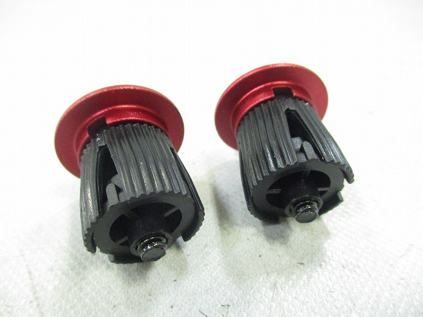 バーエンドプラグ STAR PLUGZ ANODIZED レッド